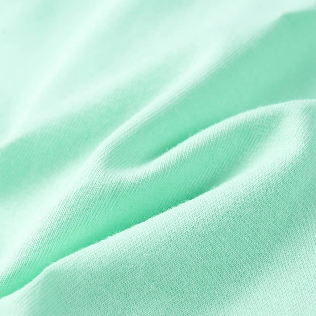Kinder-T-Shirt Knallgrün 92