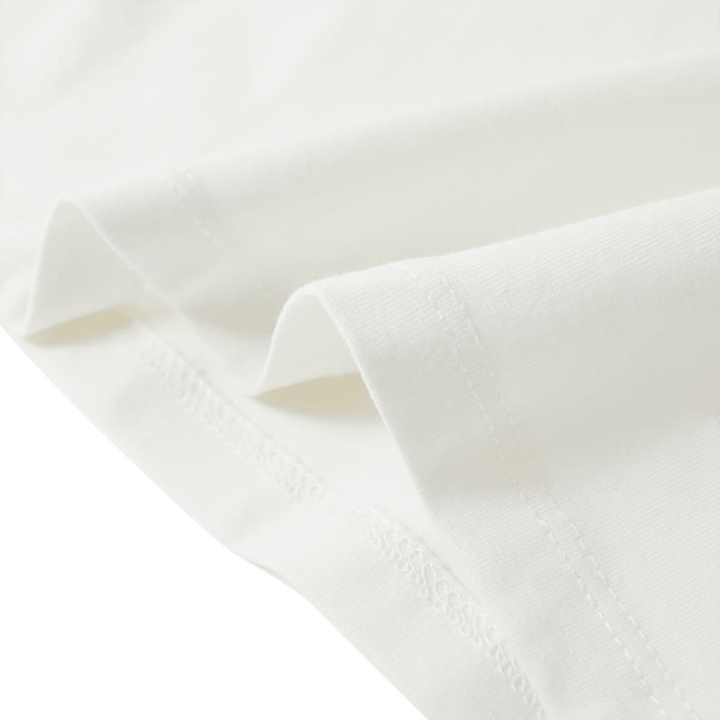 Kinder-T-Shirt Ecru 116