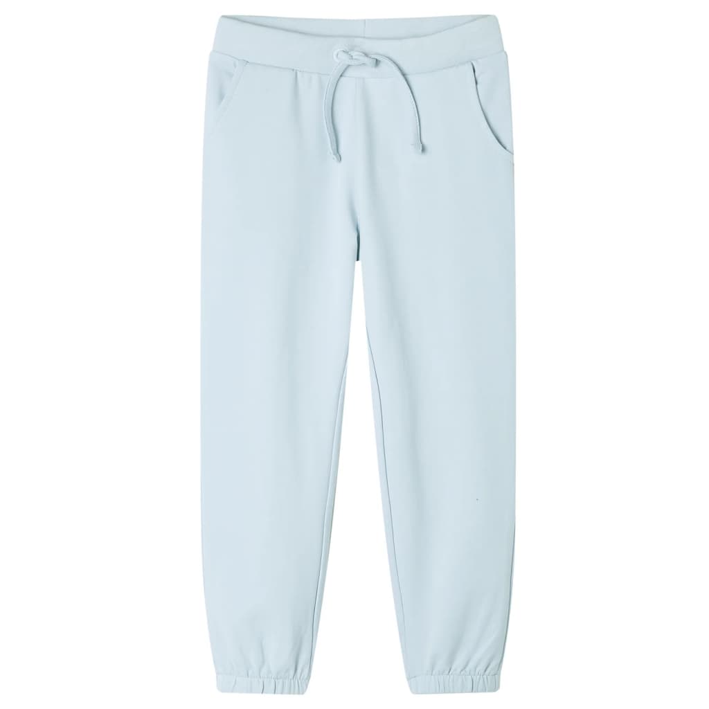 Kinder-Trainingshose Hellblau 116