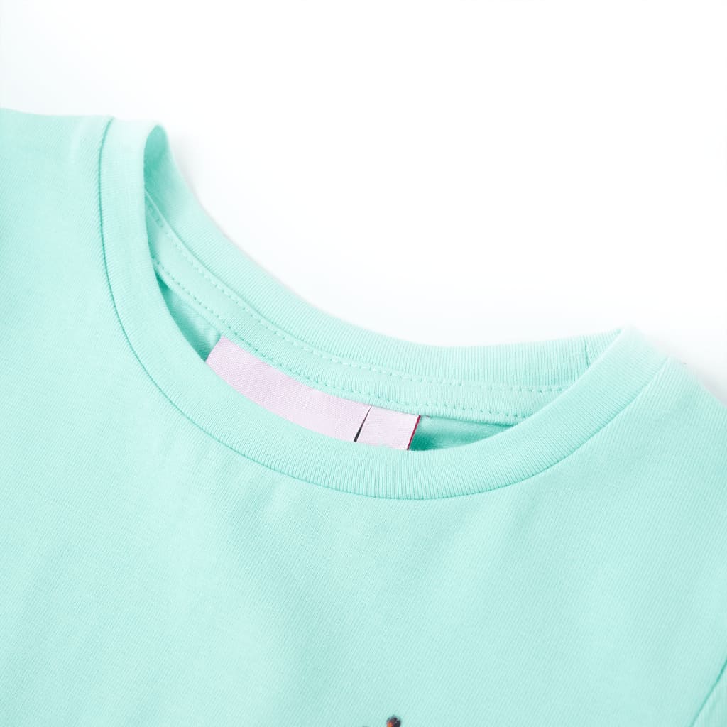 Kinder-T-Shirt Hellblau 116