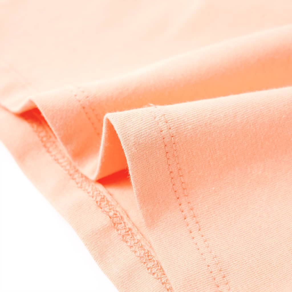 Kinder-T-Shirt Hellorange 92