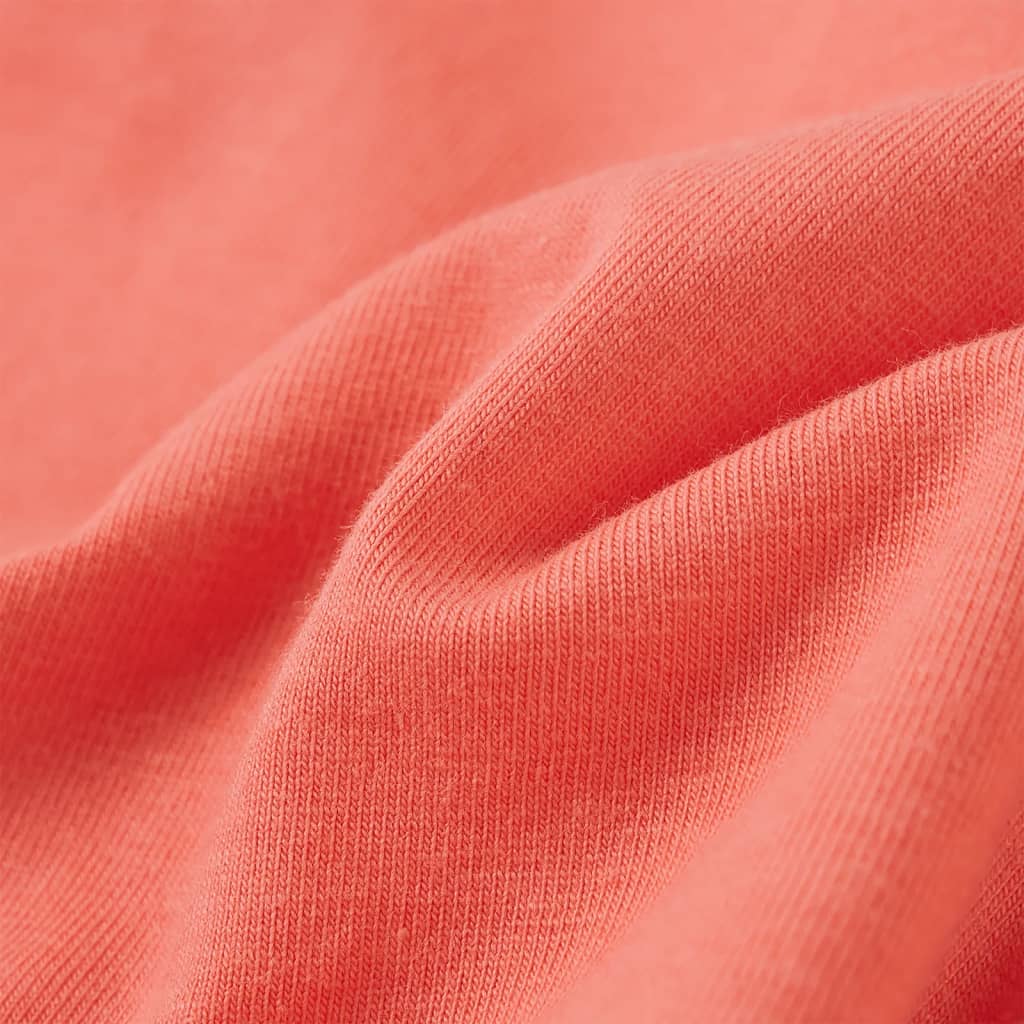 Kinder-Kurzarmshirt Korallenrosa 128