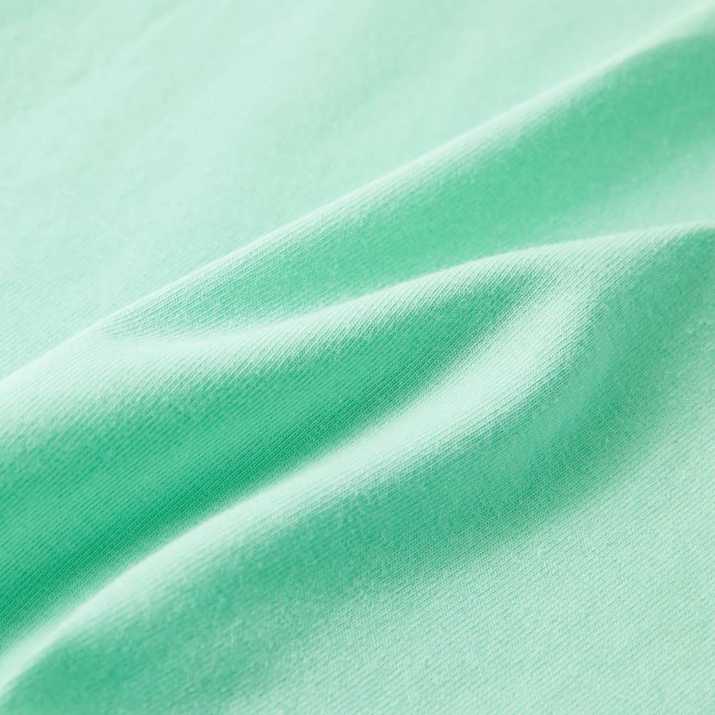 Kinder-T-Shirt Knallgrün 140
