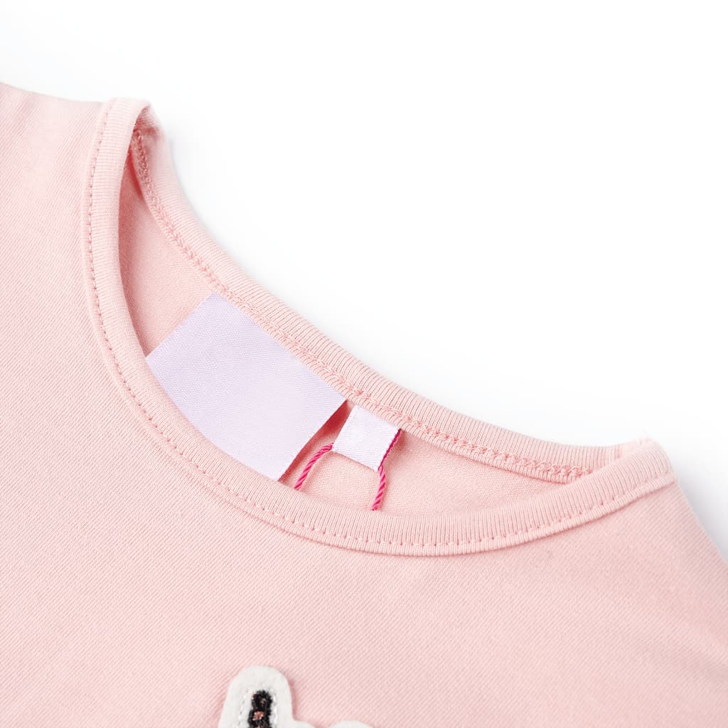 Kinder-T-Shirt Hellrosa 116