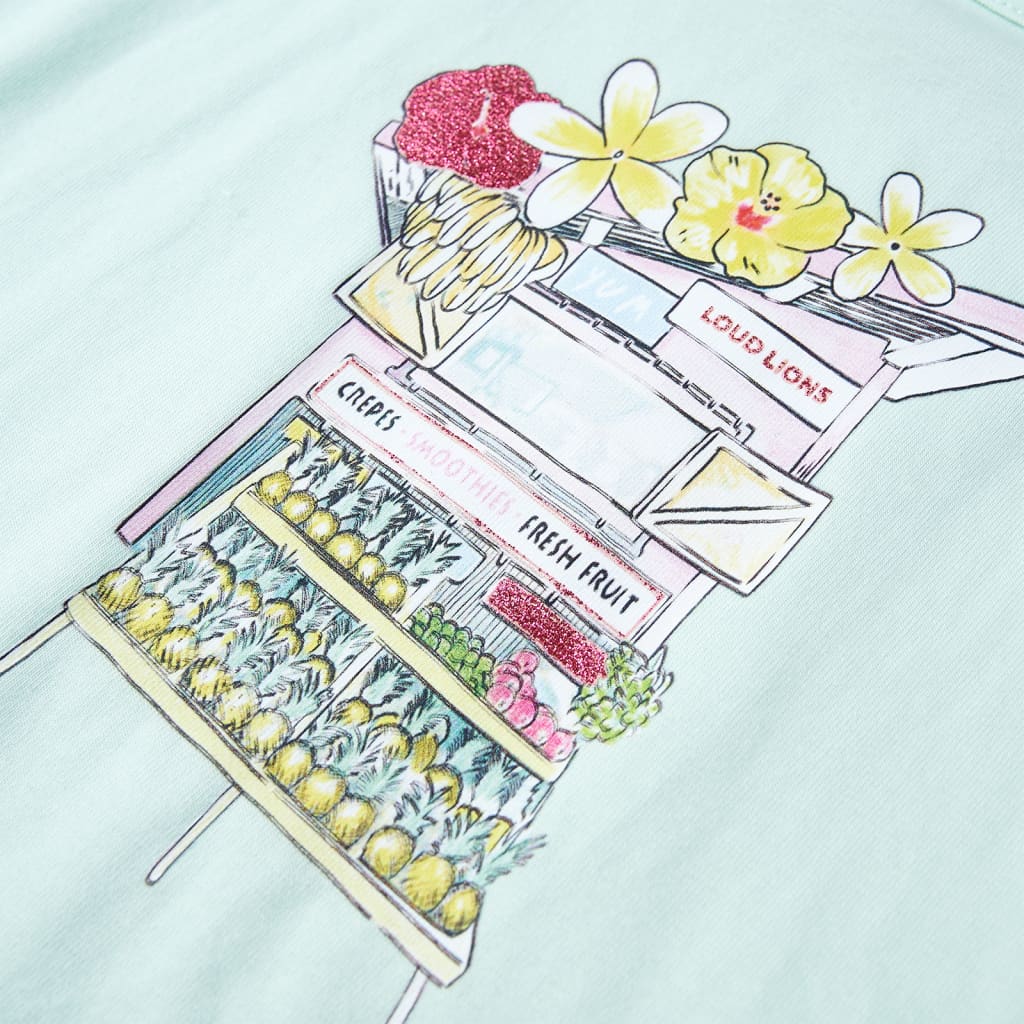 Kinder-Tanktop Helles Minzgrün 128