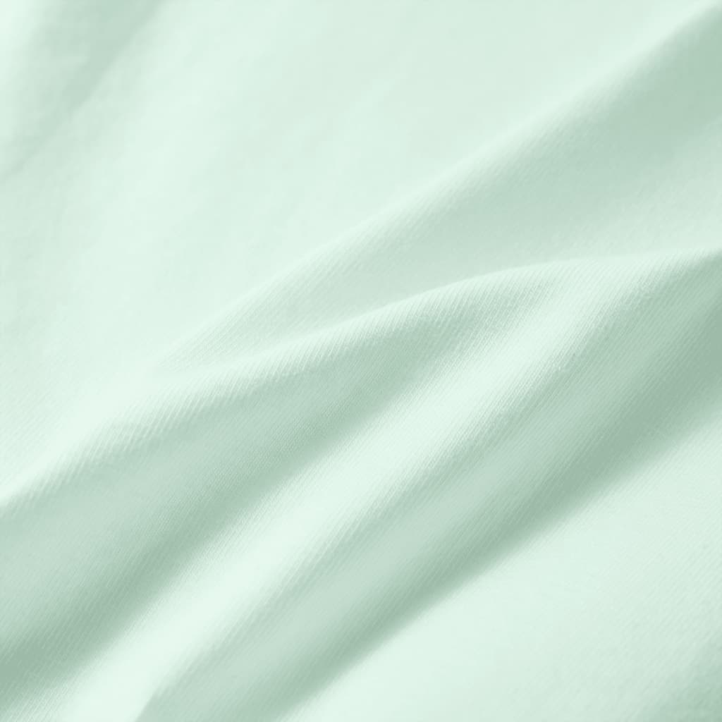 Kinder-T-Shirt Helles Minzgrün 128