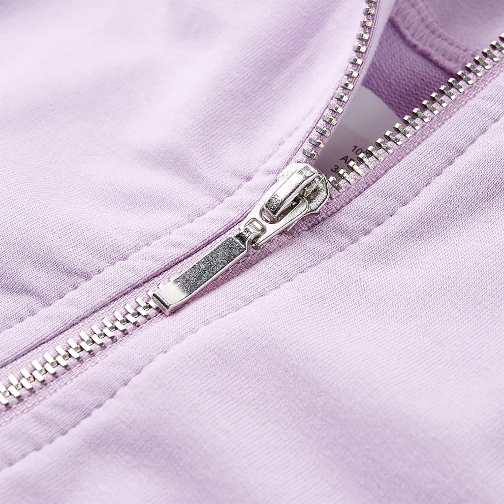 Kinder-Kapuzenpullover Lila 116