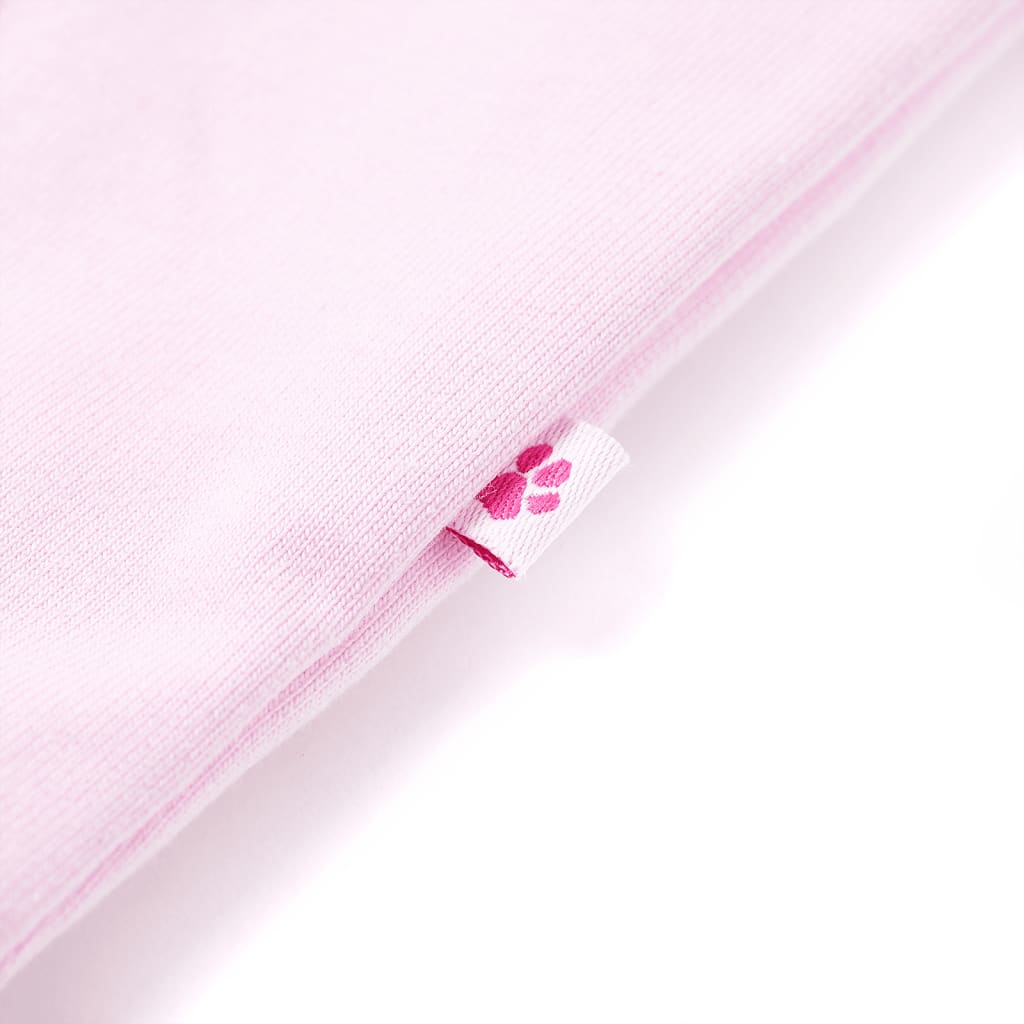 Kinder-Kapuzenpullover Hellrosa 104