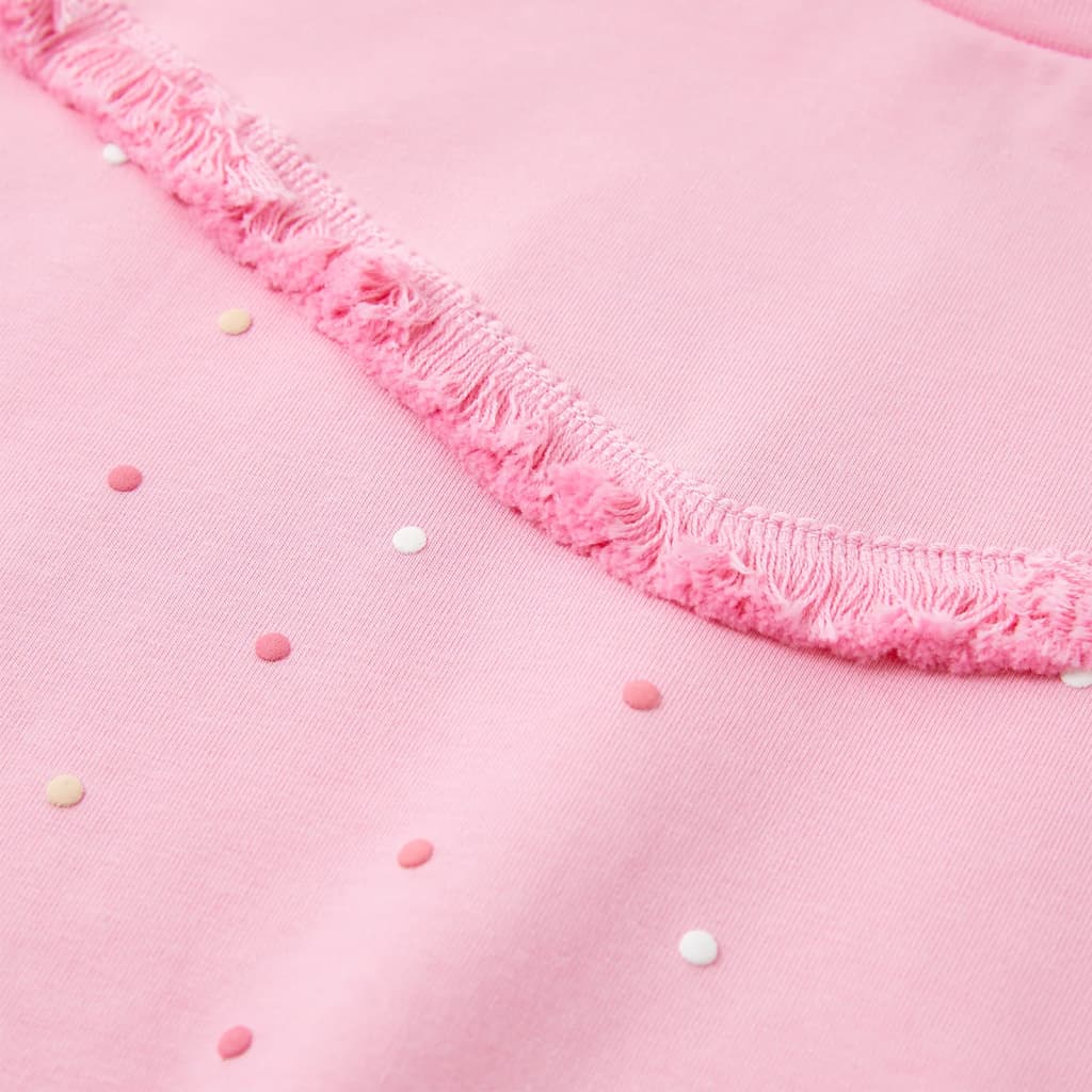 Kinder-Sweatshirt Rosa 128