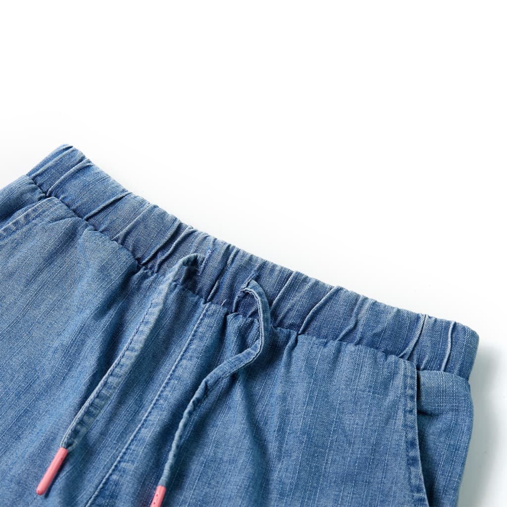Kindershorts Jeansblau 92