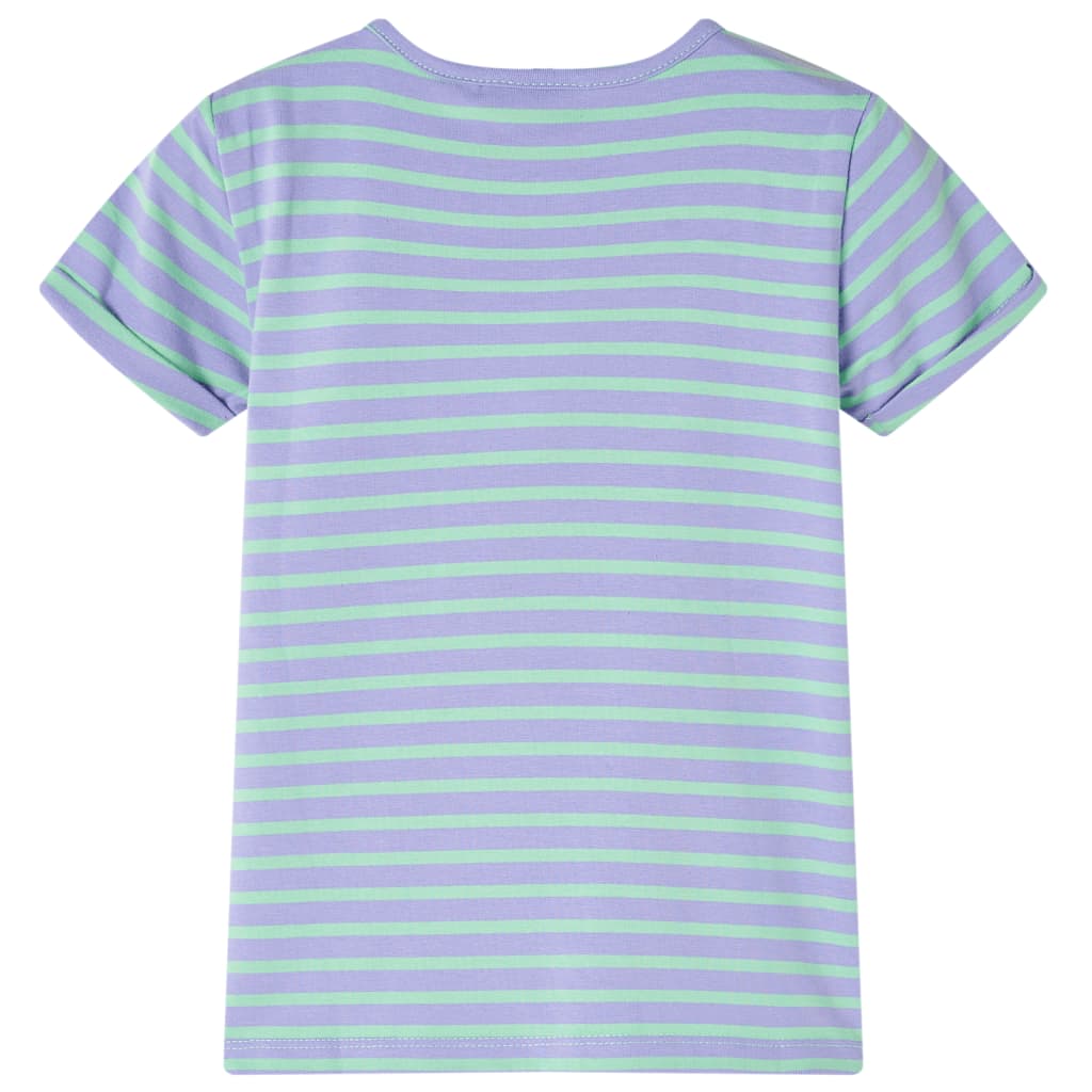 Kinder-T-Shirt Helles Minzgrün 104