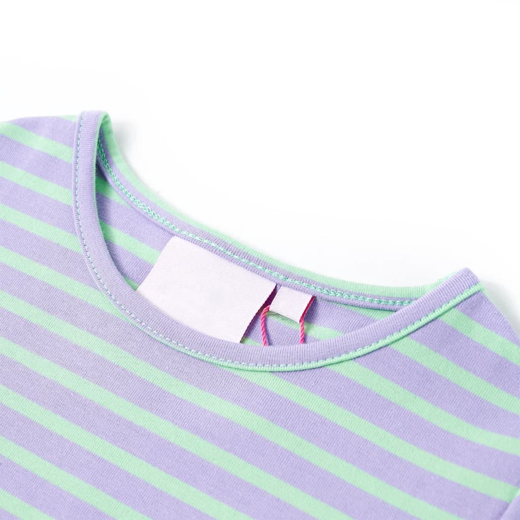 Kinder-T-Shirt Helles Minzgrün 104