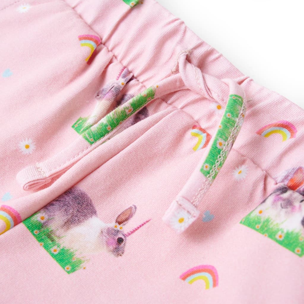 Kindershorts mit Kordelzug Hellrosa 140