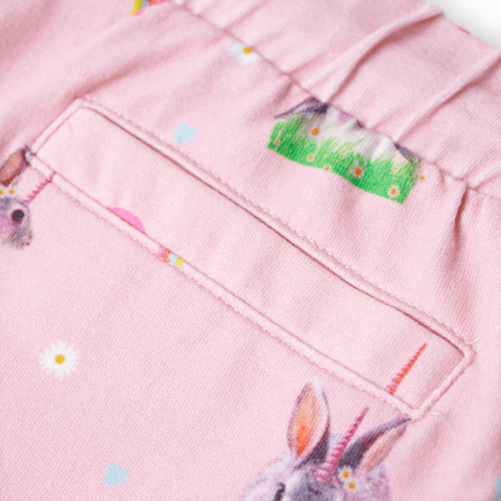 Kindershorts mit Kordelzug Hellrosa 140