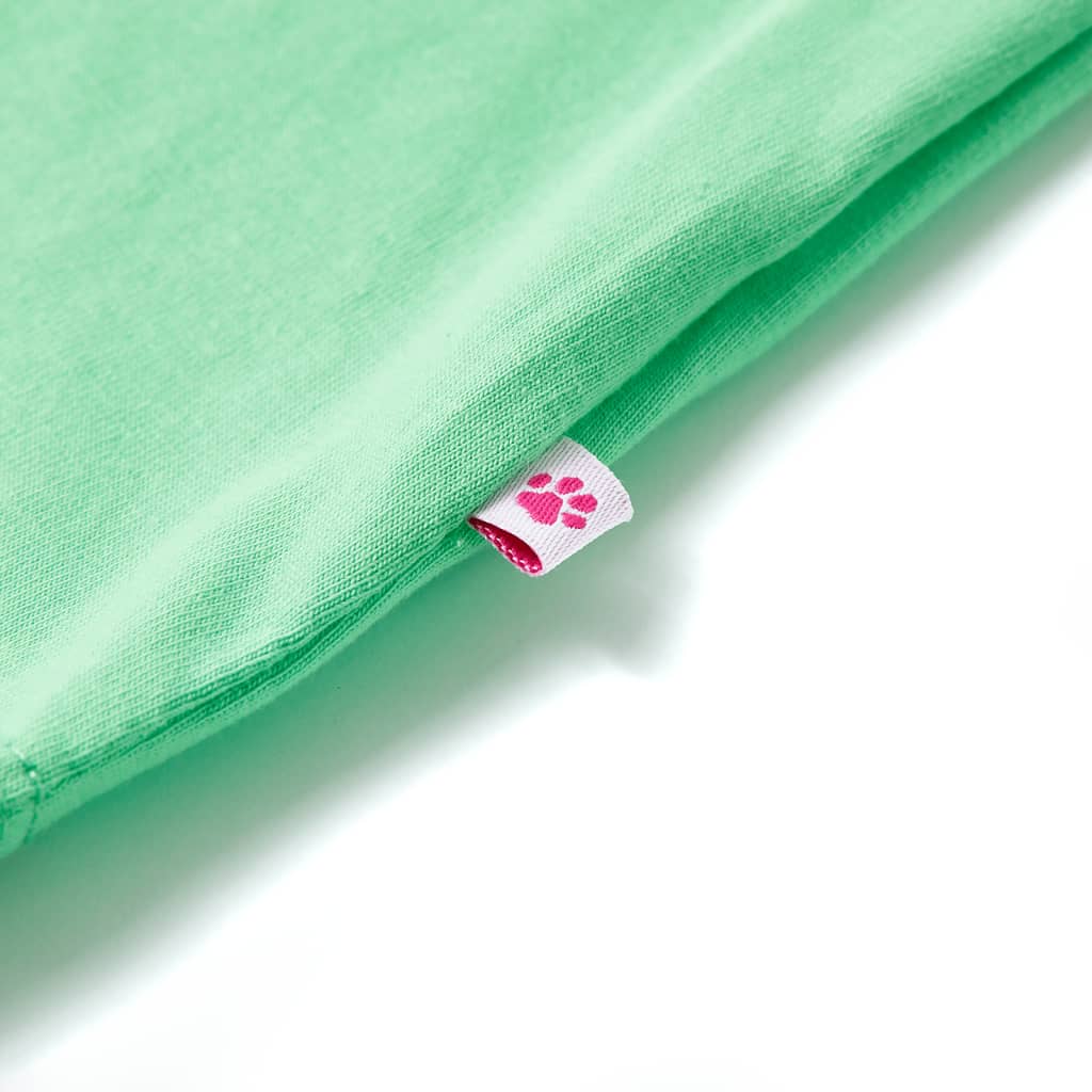 Kinder-T-Shirt Hellgrün 104