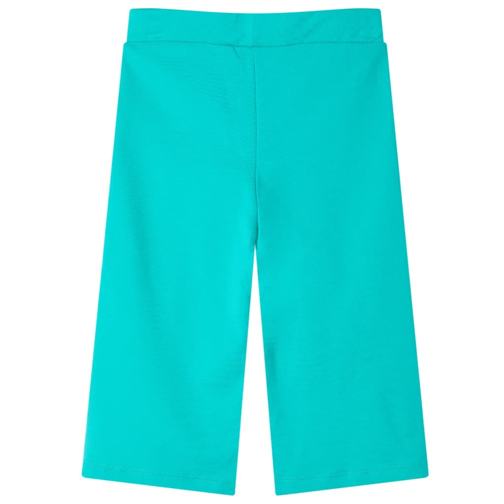 Kinderhose mit Weiten Beinen Minzgrün 140