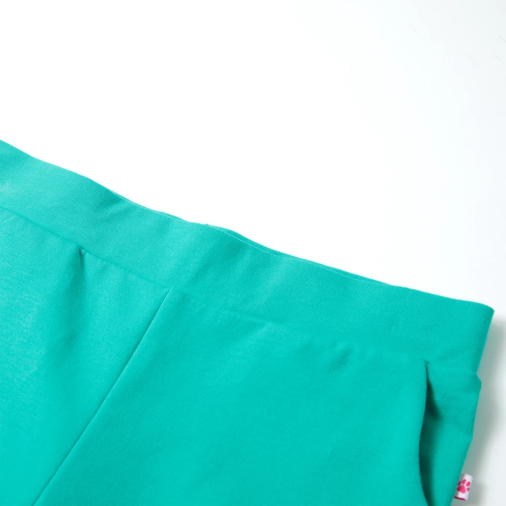 Kinderhose mit Weiten Beinen Minzgrün 140
