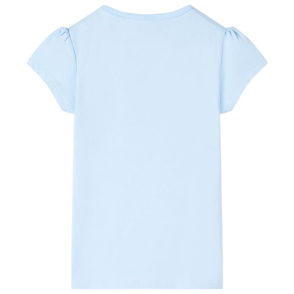 Kinder-T-Shirt Hellblau 116