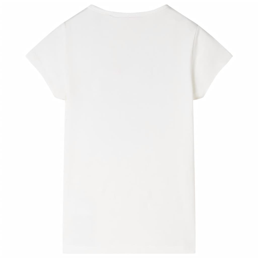 Kinder T-Shirt Ecru 104