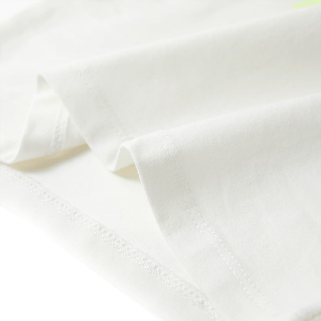 Kinder T-Shirt Ecru 104