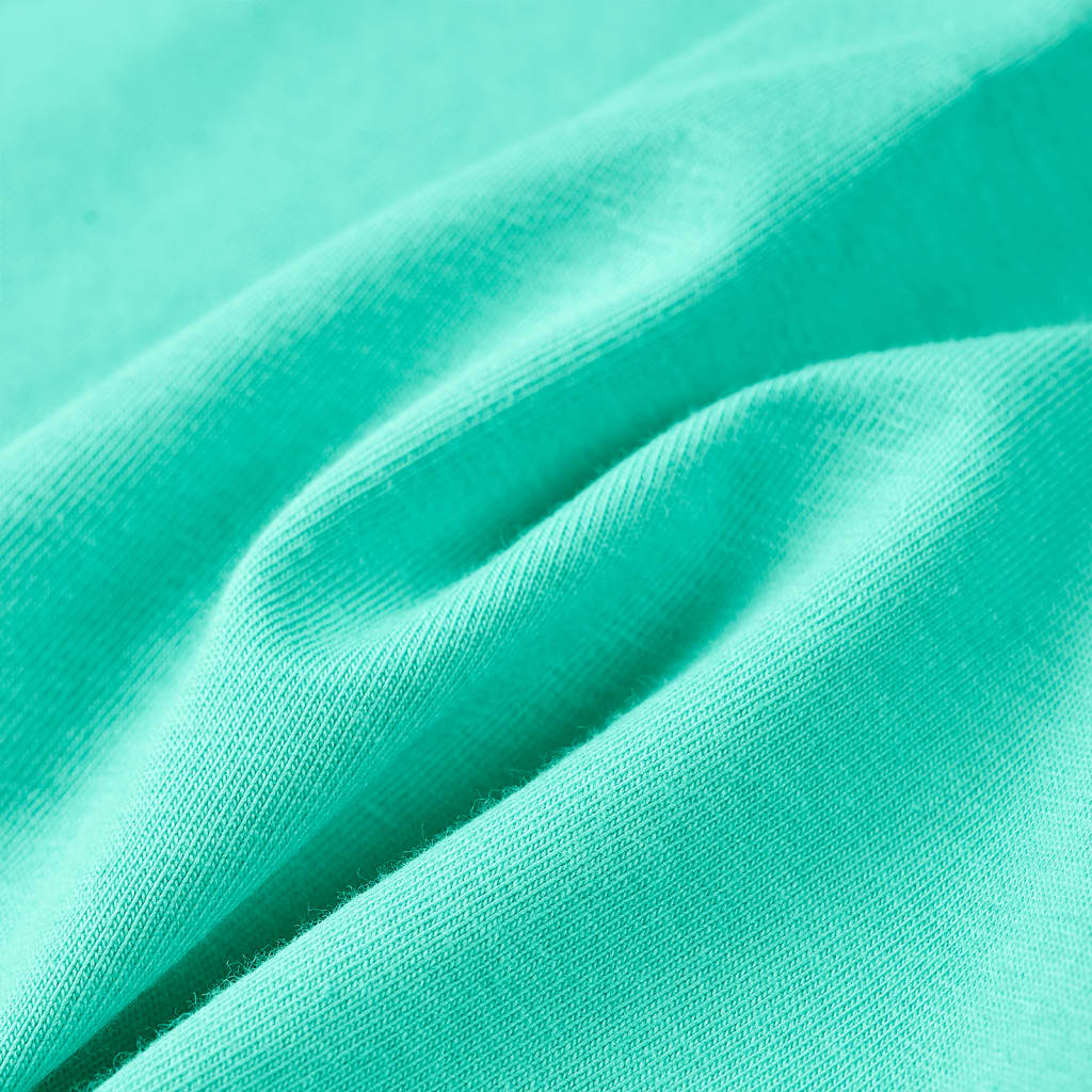 Kinder-T-Shirt Minzgrün 128