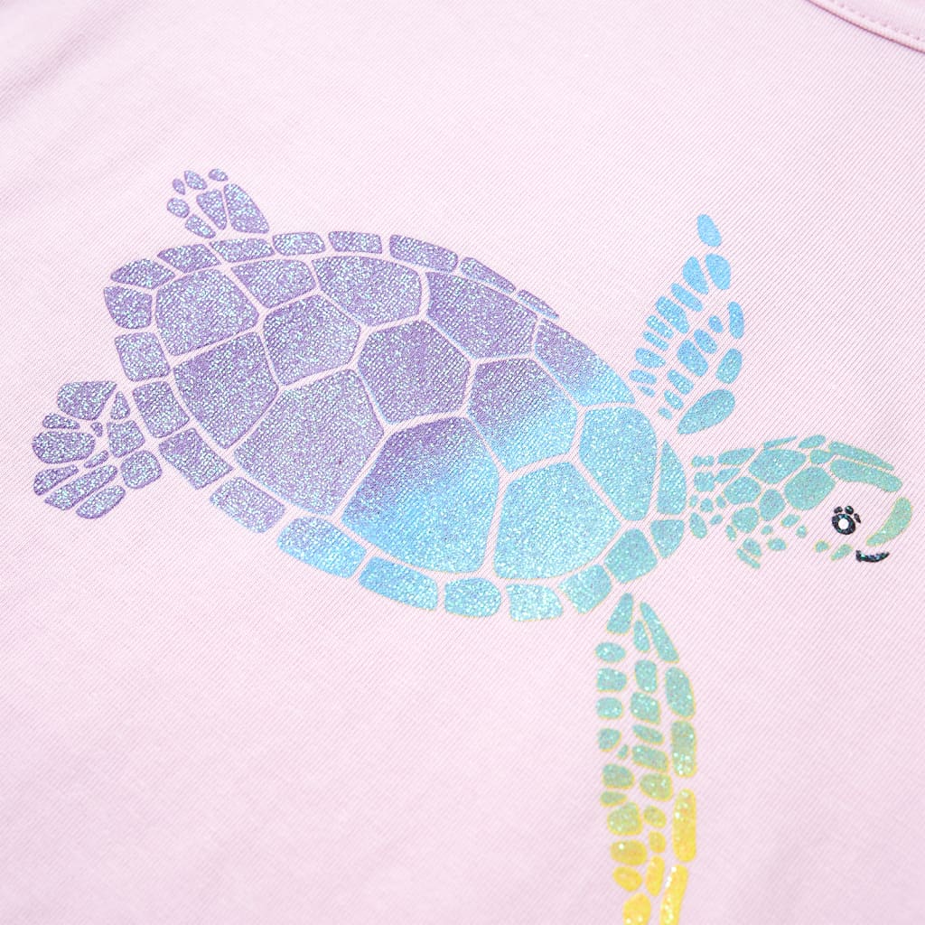 Kinder-T-Shirt Lila 128