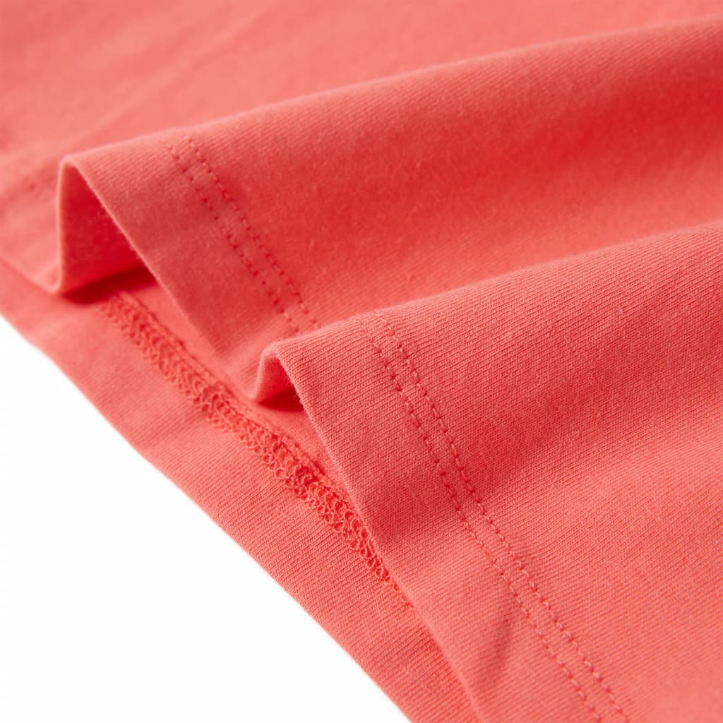 Kinder-T-Shirt Korallenrosa 104