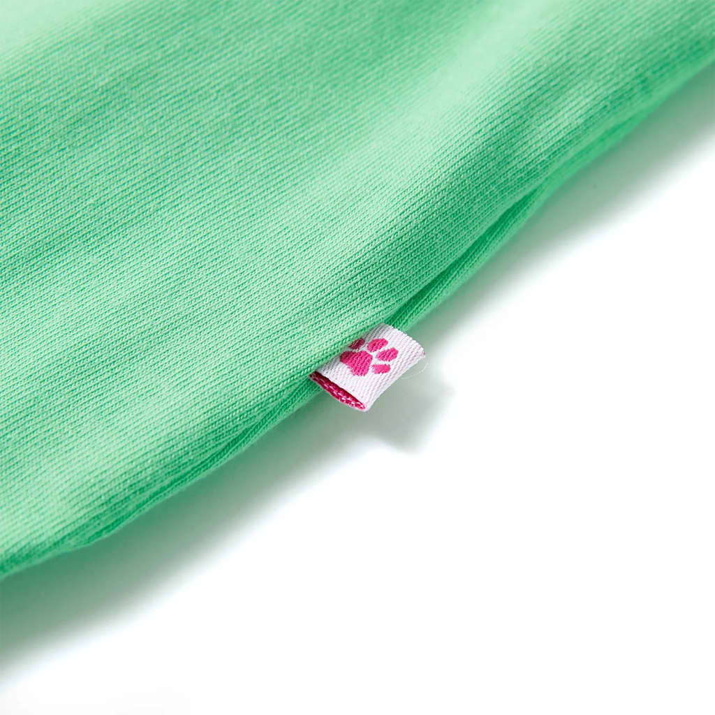 Kinder-T-Shirt Hellgrün 128