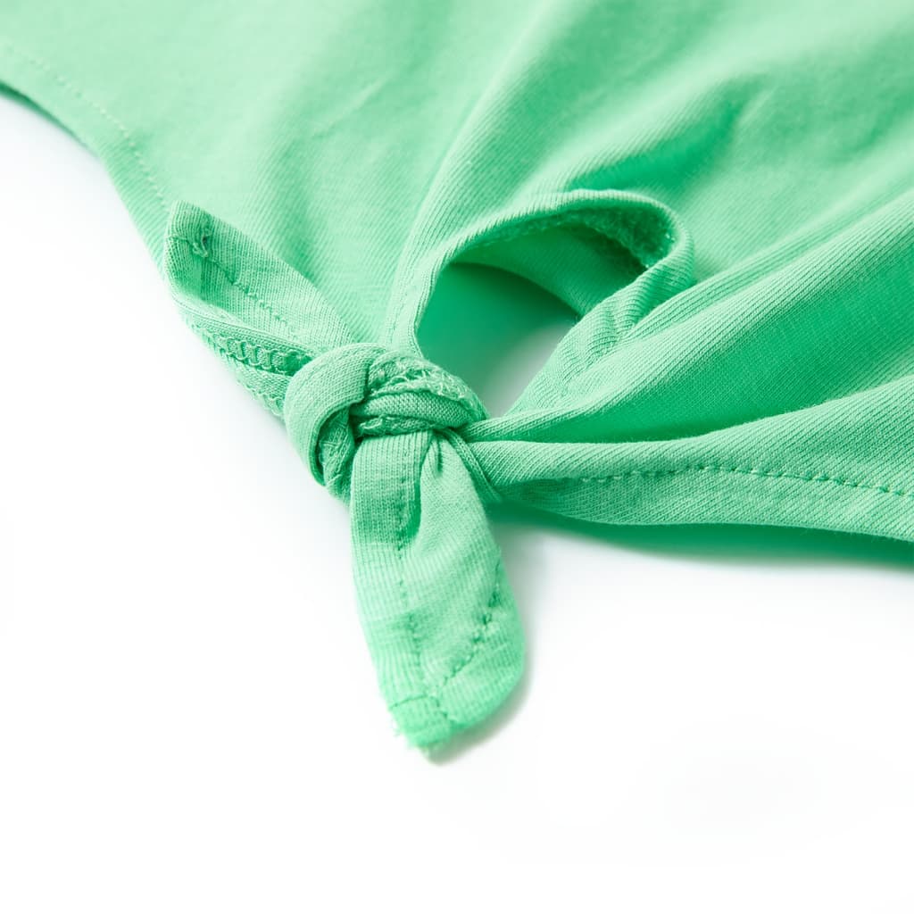 Kinder-T-Shirt Hellgrün 128