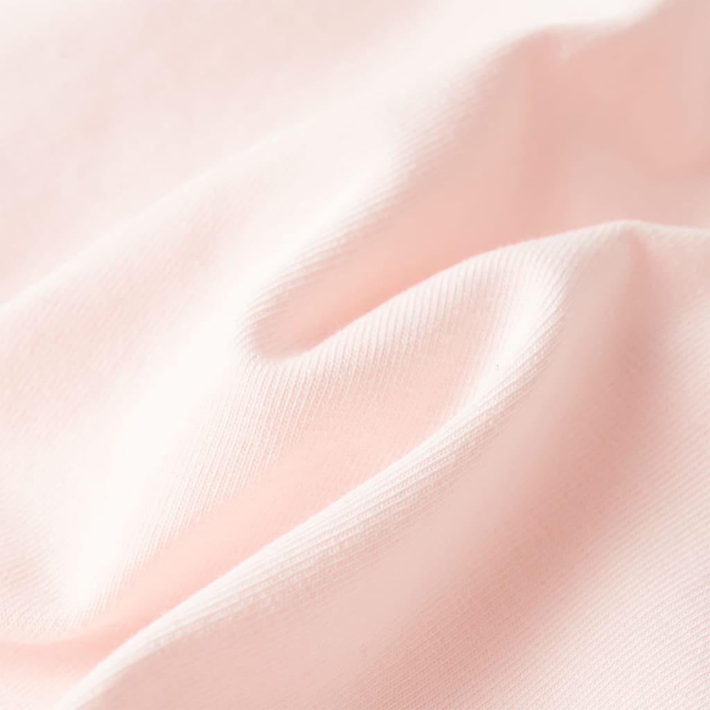 Kinder-T-Shirt mit Rüschenärmeln Zartrosa 116