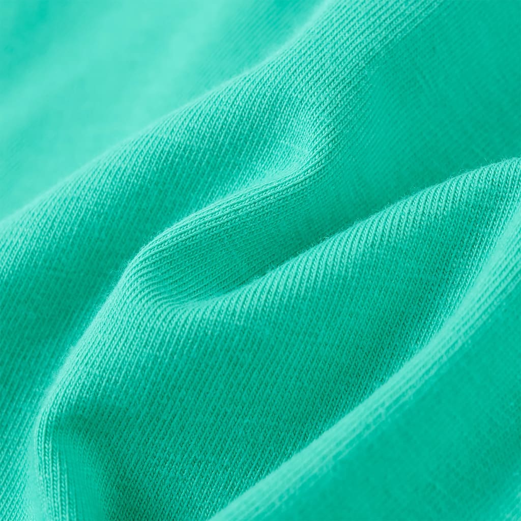 Kinder-T-Shirt Minzgrün 128