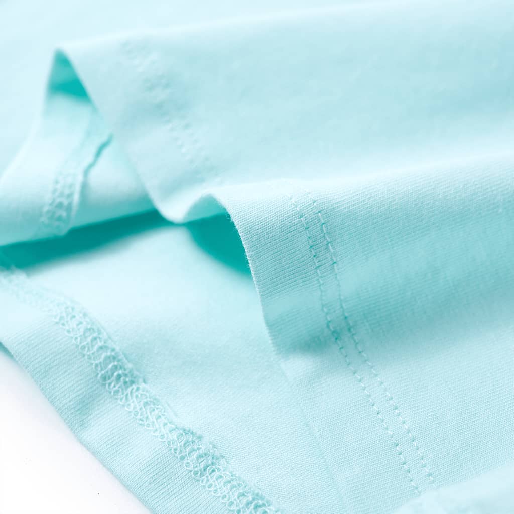 Kinder-T-Shirt Hellblau 128