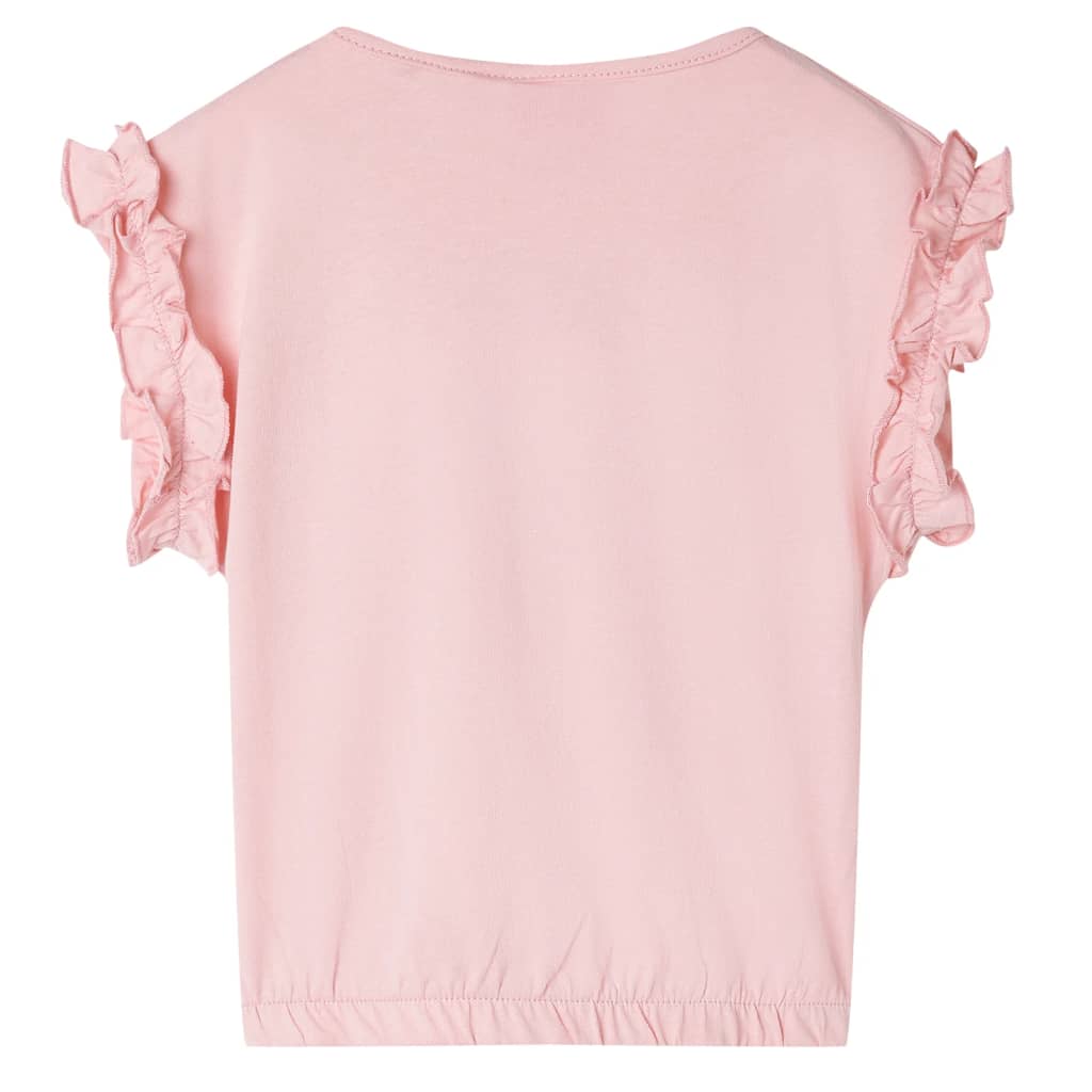 Kinder-T-Shirt Hellrosa 92