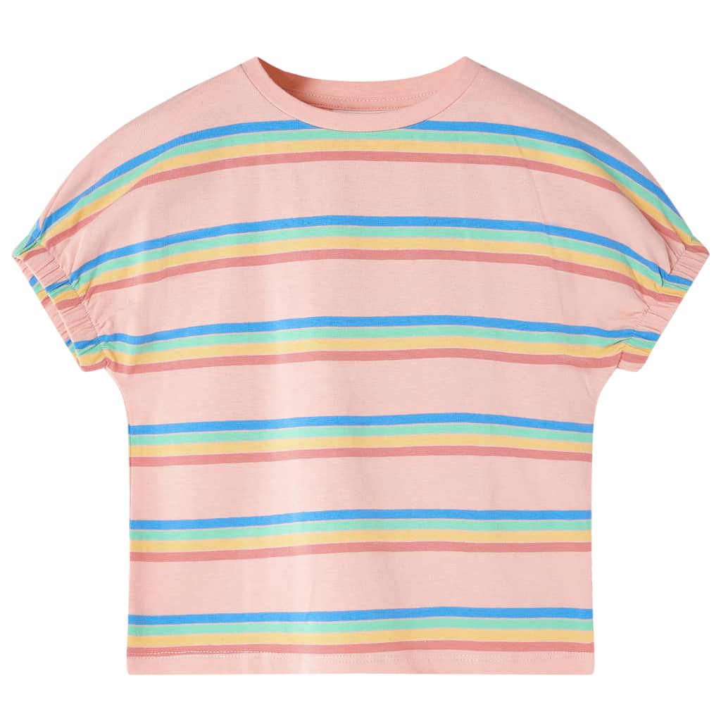 Kinder-T-Shirt Pfirsichrosa 104