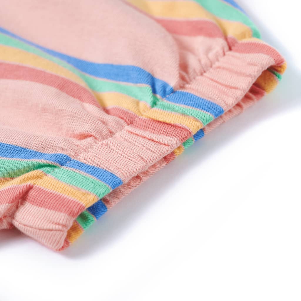 Kinder-T-Shirt Pfirsichrosa 128