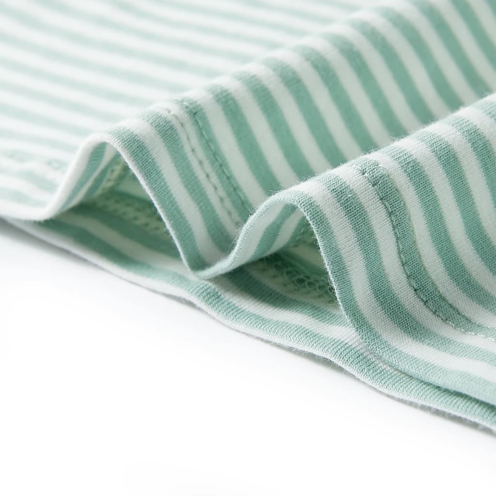 Kinder-T-Shirt Minzgrün 116