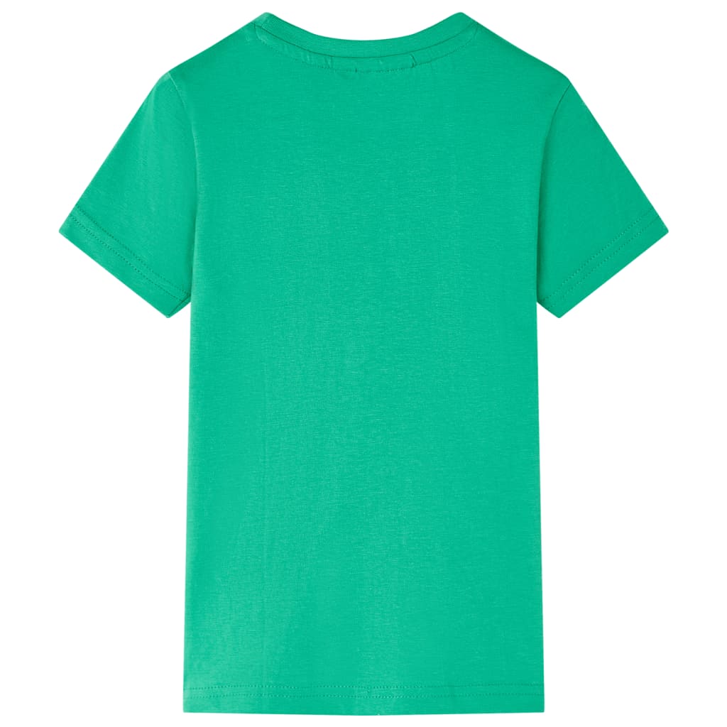 Kinder-T-Shirt Grün 128