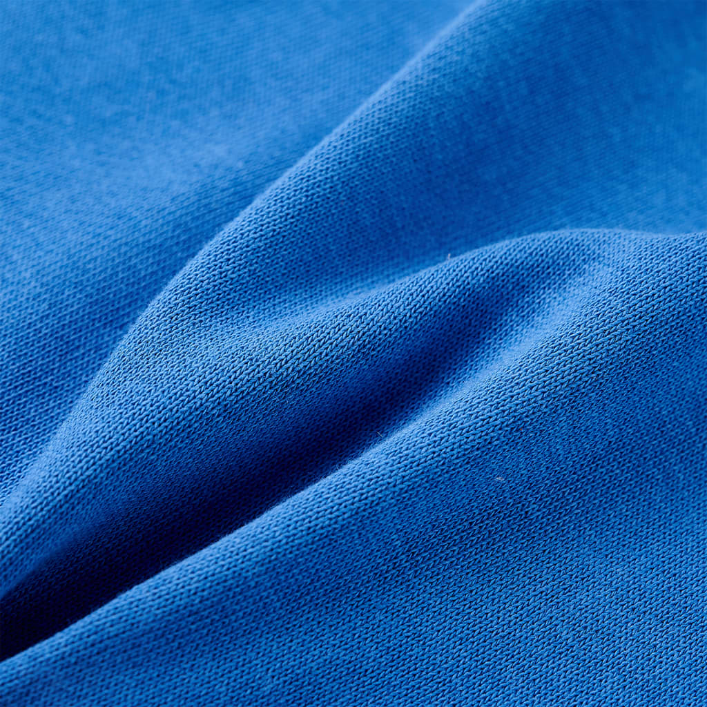 Kinder-Kapuzenpullover mit Reißverschluss Blau 92