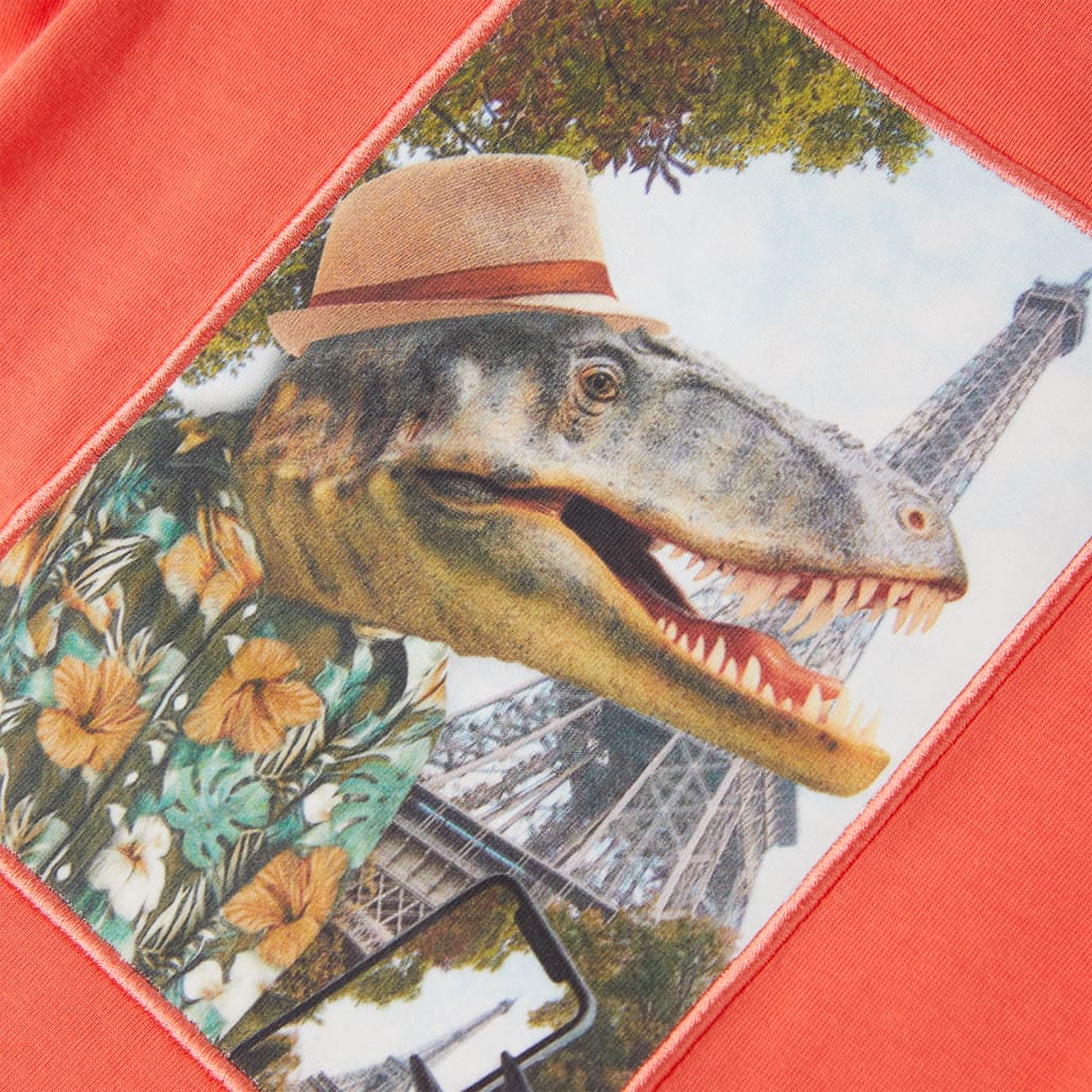 Kinder-T-Shirt Hellrot 104