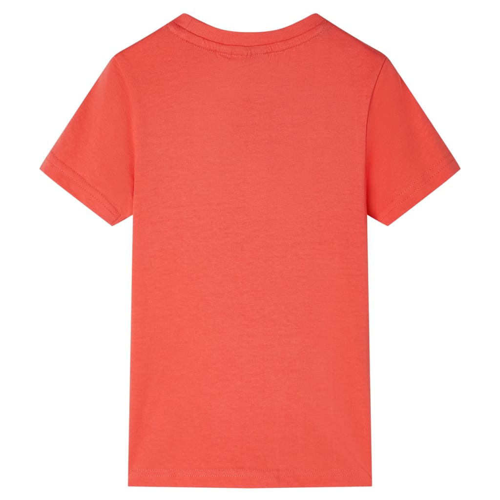 Kinder-T-Shirt Hellrot 116