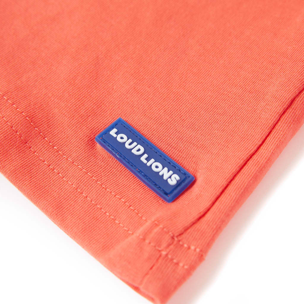 Kinder-T-Shirt Hellrot 128