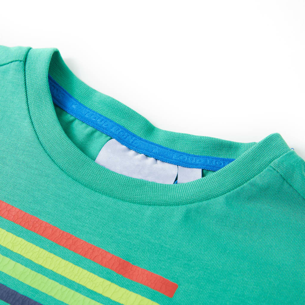 Kinder-T-Shirt Grün 104
