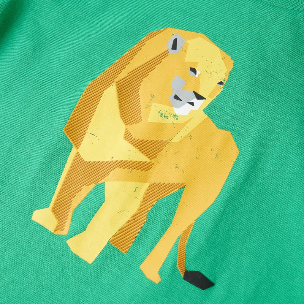 Kinder-T-Shirt Grün 140