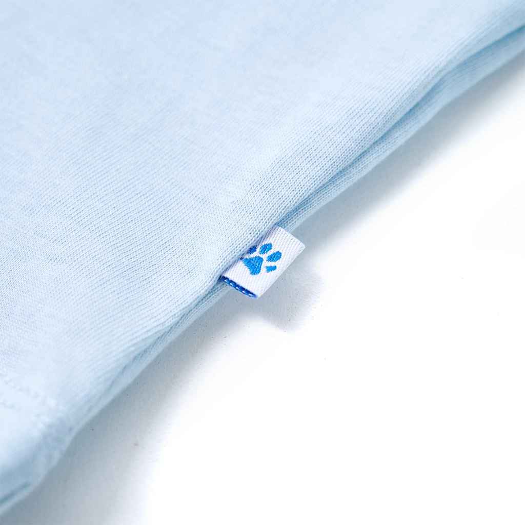 Kinder-T-Shirt Hellblau 104