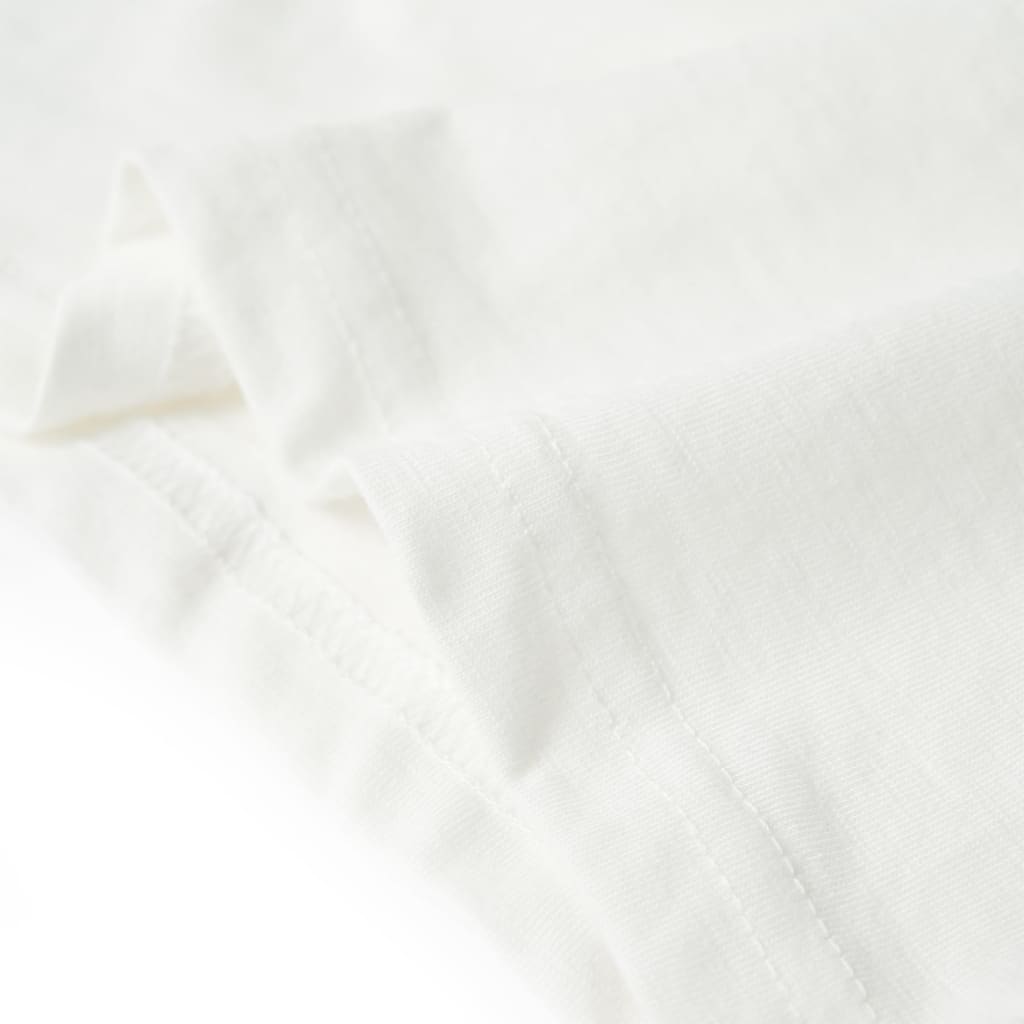 Kinder-T-Shirt Ecru 140