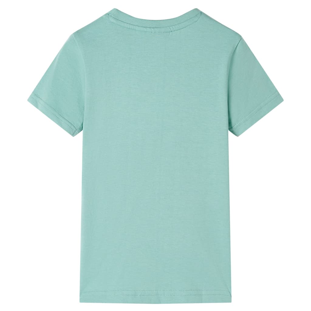 Kinder-T-Shirt Helles Khaki 92