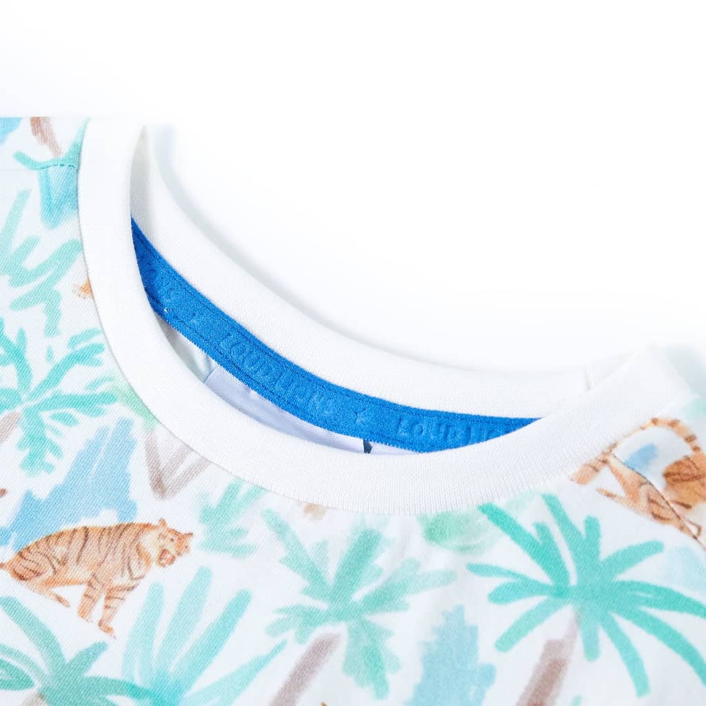 Kinder-T-Shirt Ecru 92