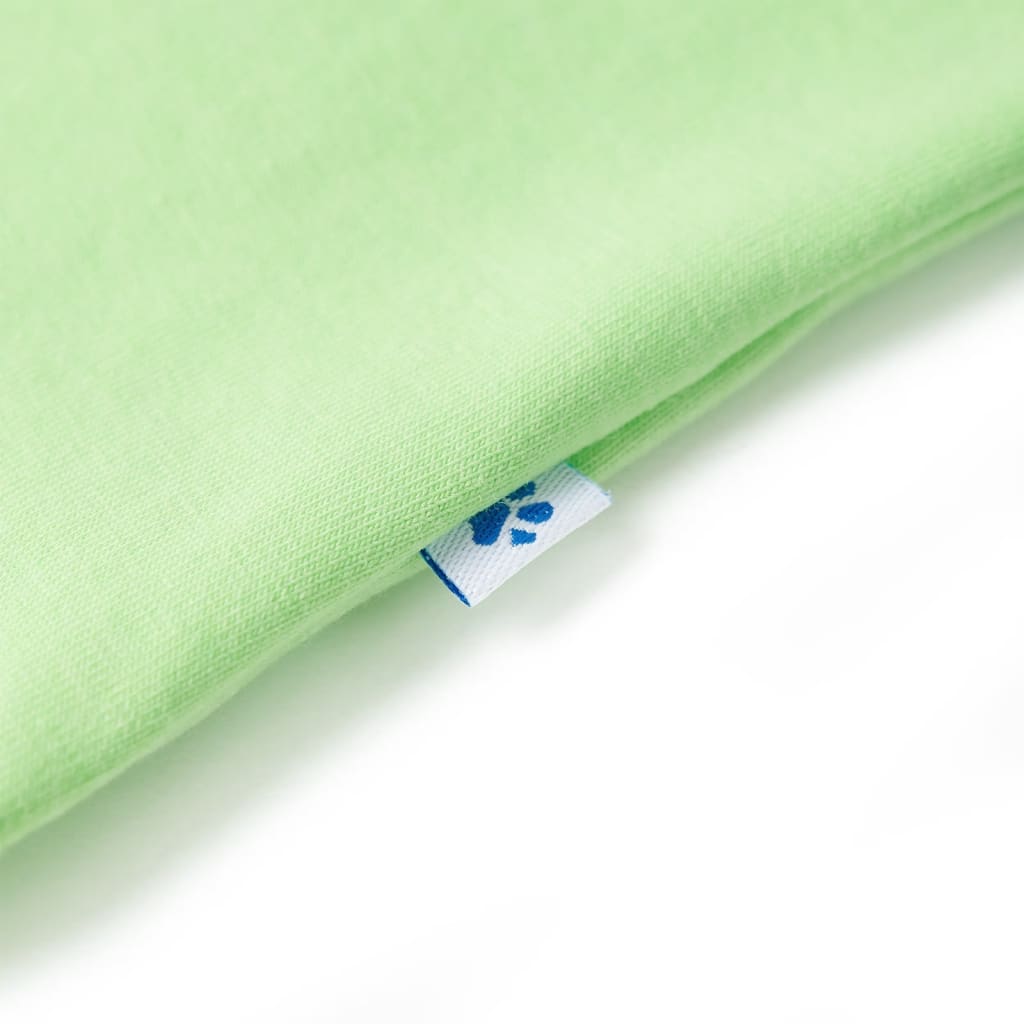 Kinder T-Shirt Neongrün 116