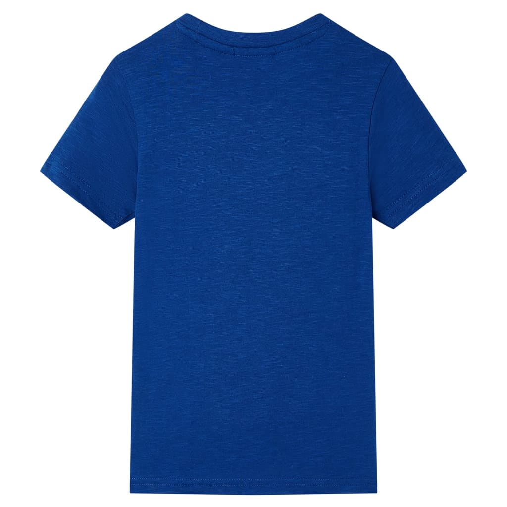 Kinder-T-Shirt Dunkelblau 140
