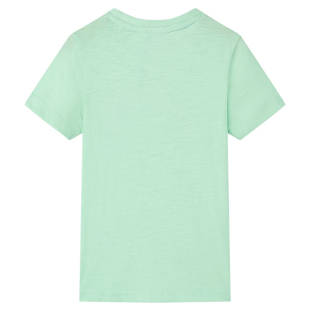 Kinder-T-Shirt Hellgrün 92